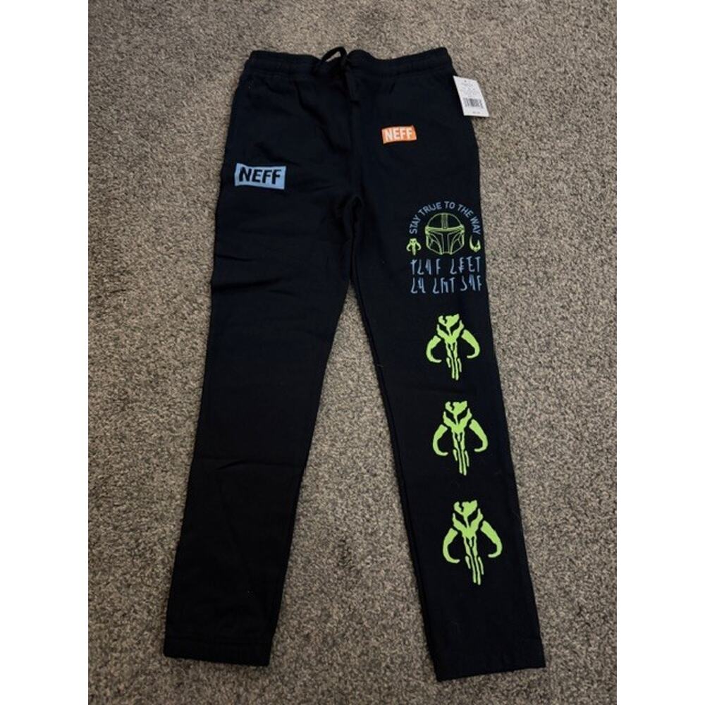 Boys Star Wars True to the Way Jogger Pants, Boy's, Size: Large, Black, NWT